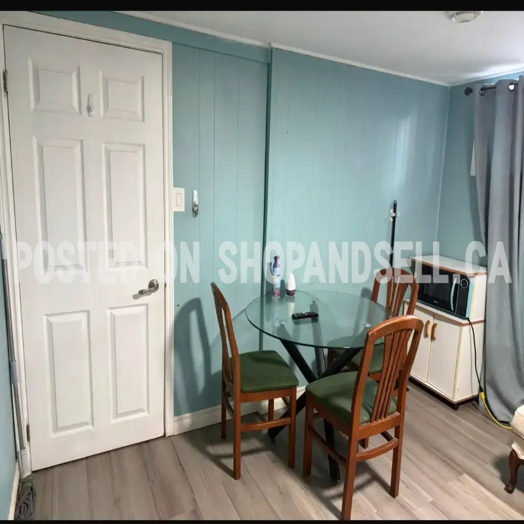 Basement apartment for rent