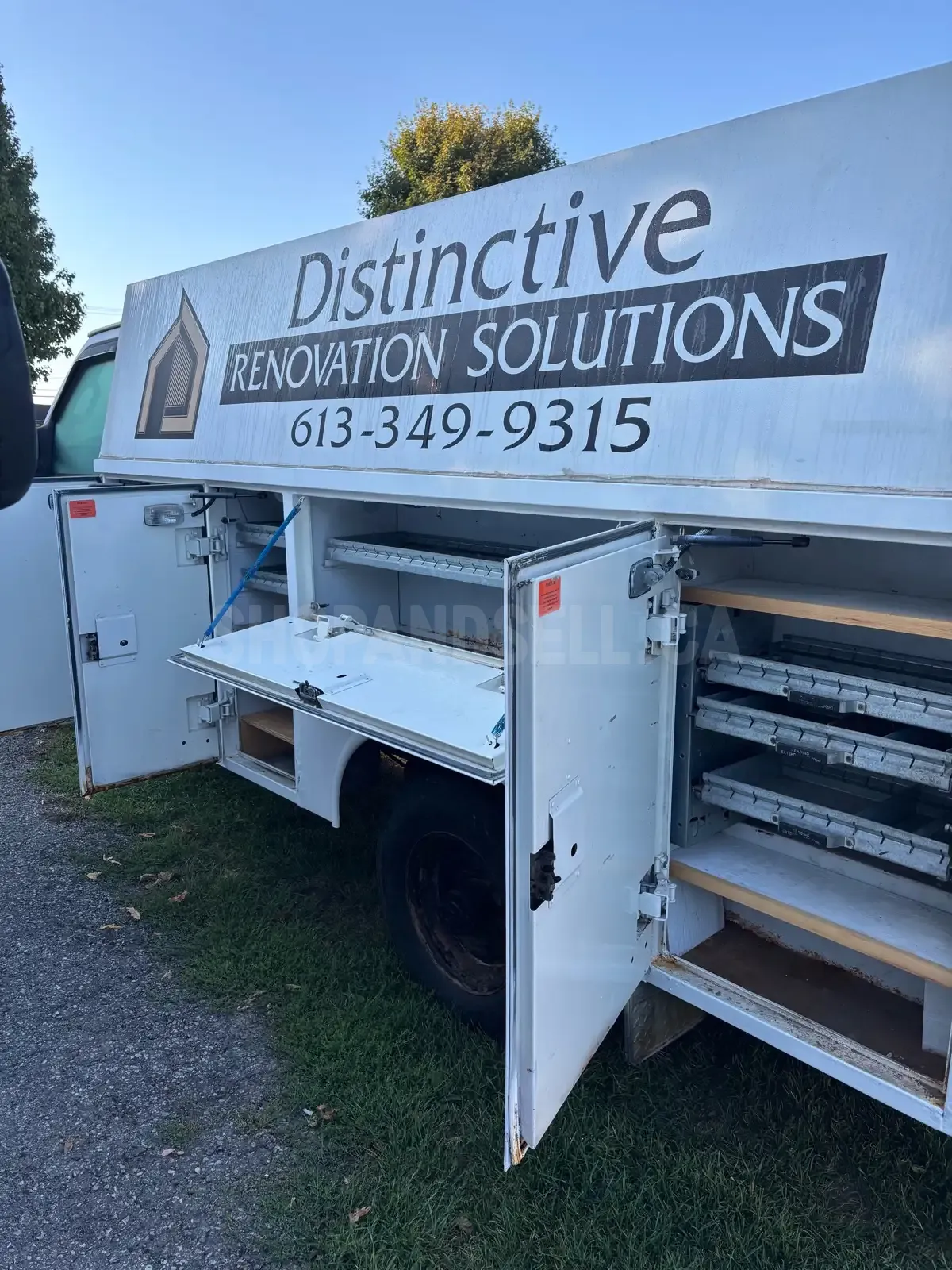 2008 Ford E350 contractor truck