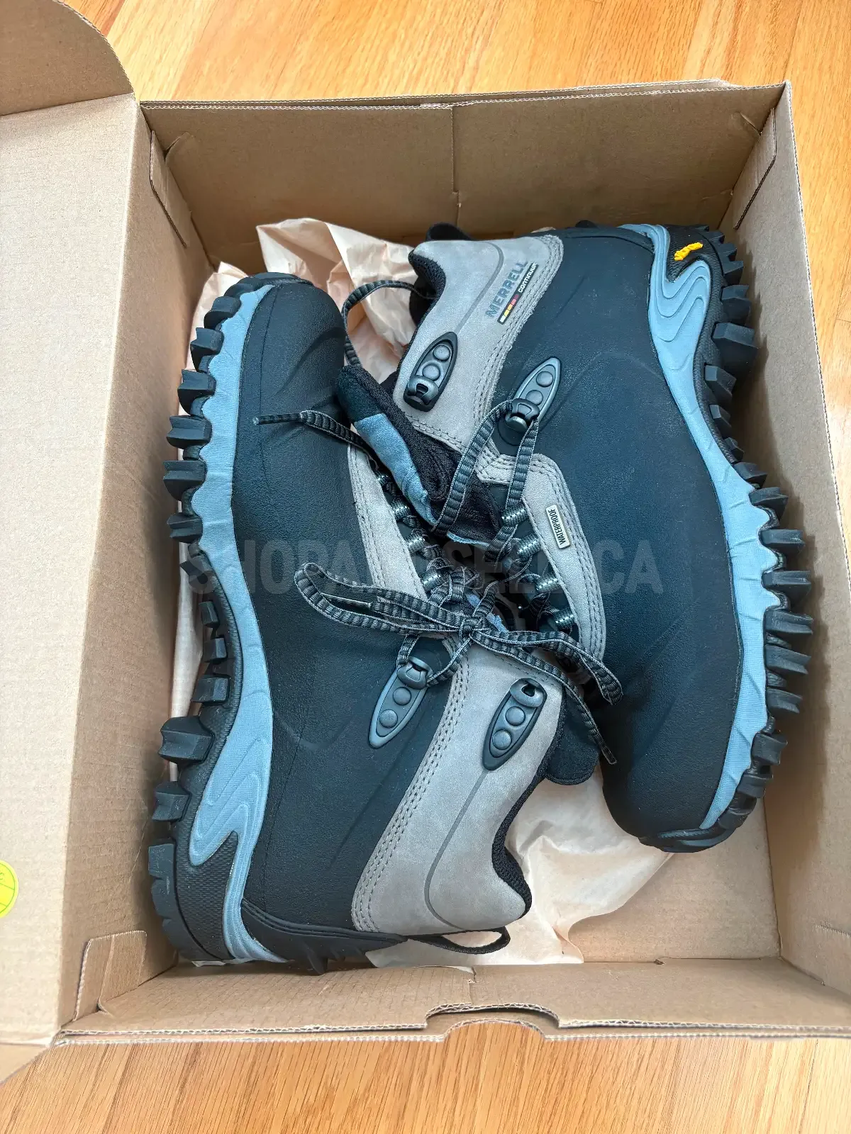 New Merrill hiking boots