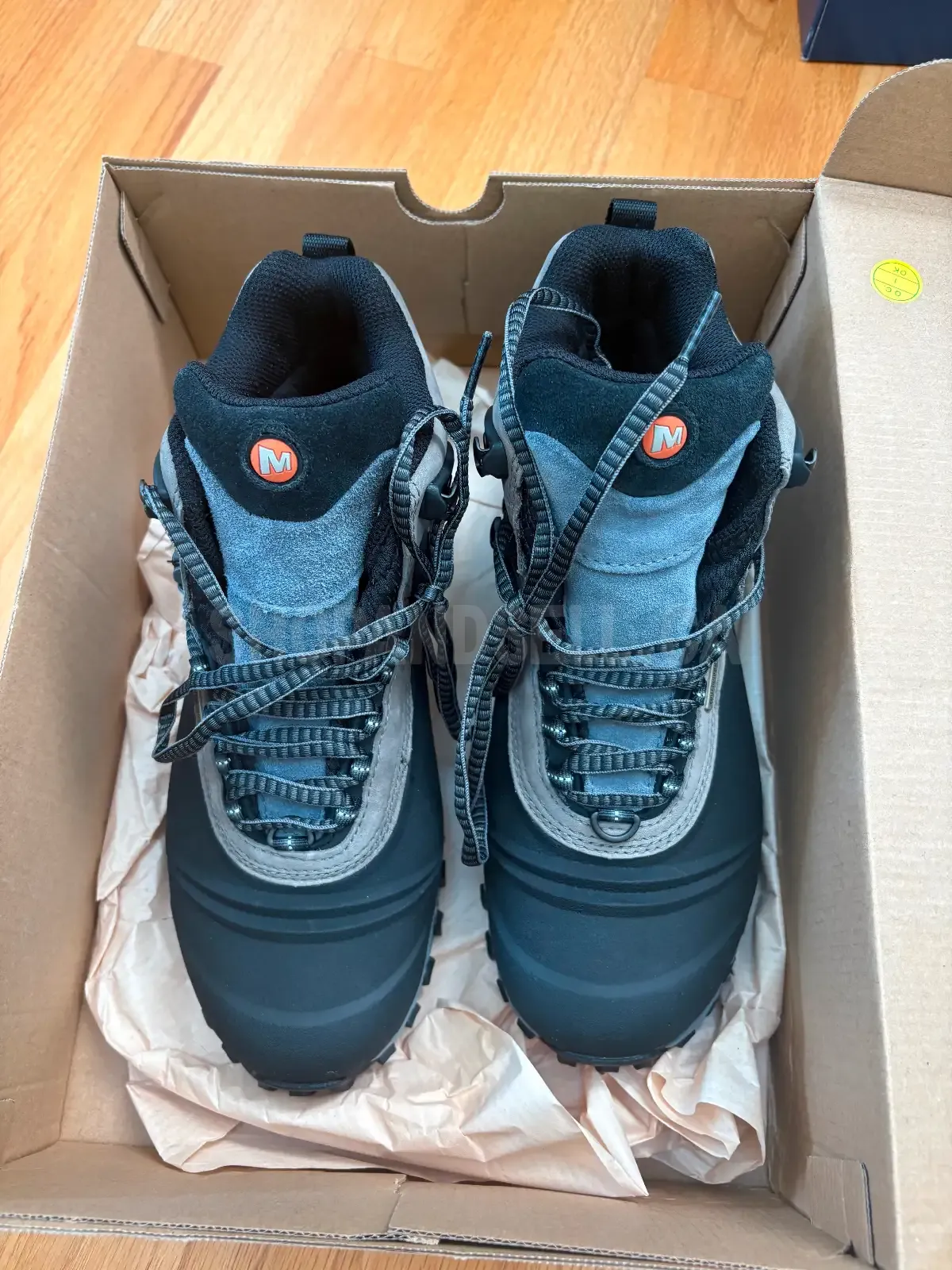 New Merrill hiking boots