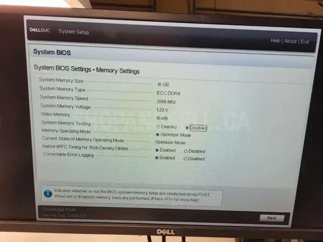 DELL PowerEdge R240, Xeon E-2224 3.40GHz, 16GB DDR4, S140 RAID 3