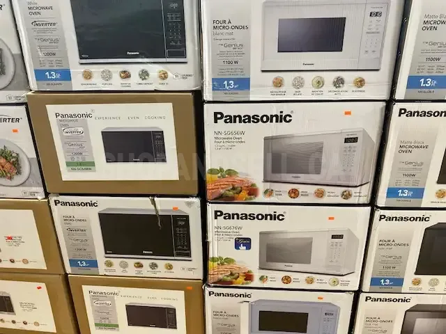 Panasonic Microwave Oven – 1.2, 1.3, 1.6, 2.2 Cu Ft Models Available