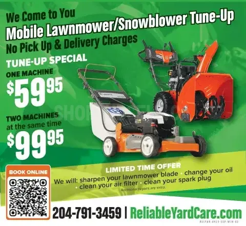Mobile Snowblower Tune-Up &amp; Repair: Convenient Service at Your Doorstep