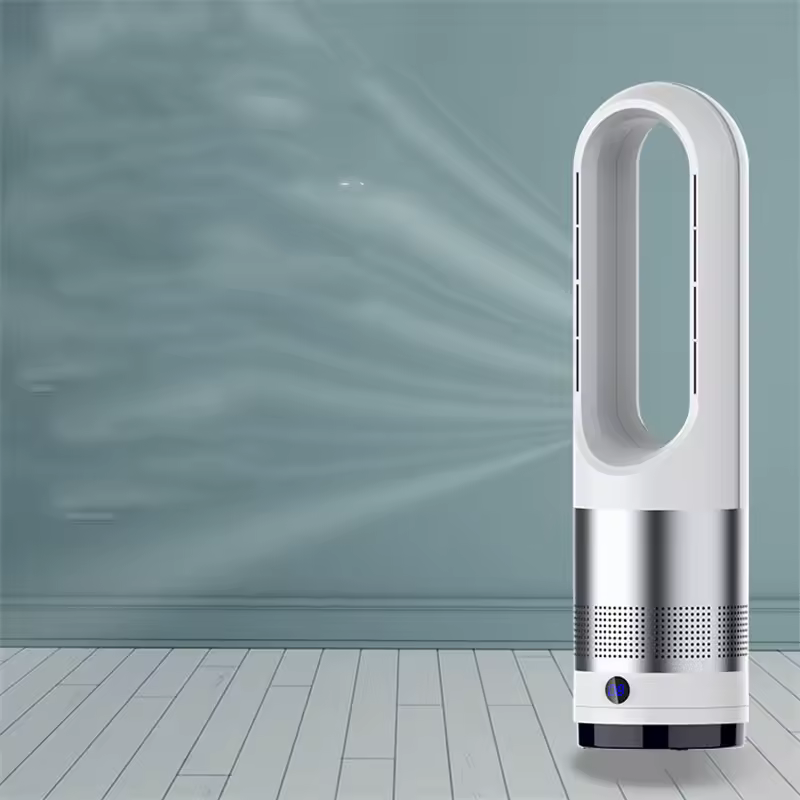 110V / 220V 18 inch Mini Household Leaf Less Electric Fan 
