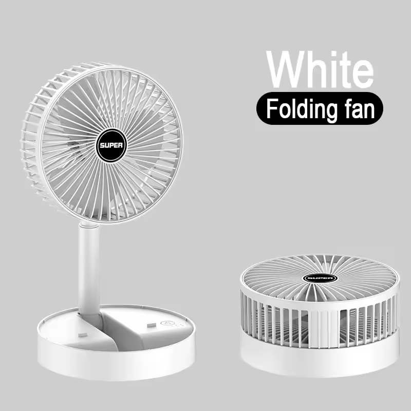 Electric Stand Fan Portable Folding Fan
