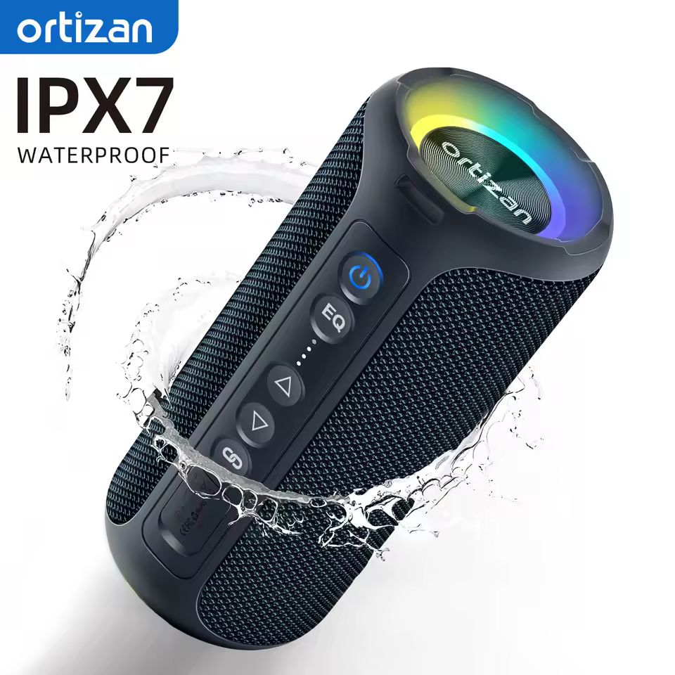 Ortizan Bluetooth Portable Outdoor Wireless Speaker 