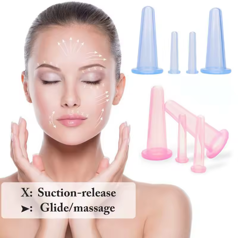 Silicone Vacuum Cupping Massage Jars