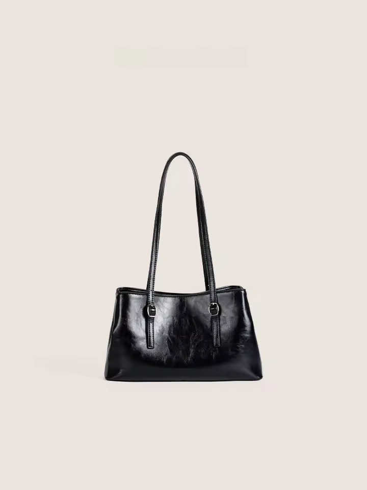 Dotlynins High Quali Oil Wax Leather Tote Bag