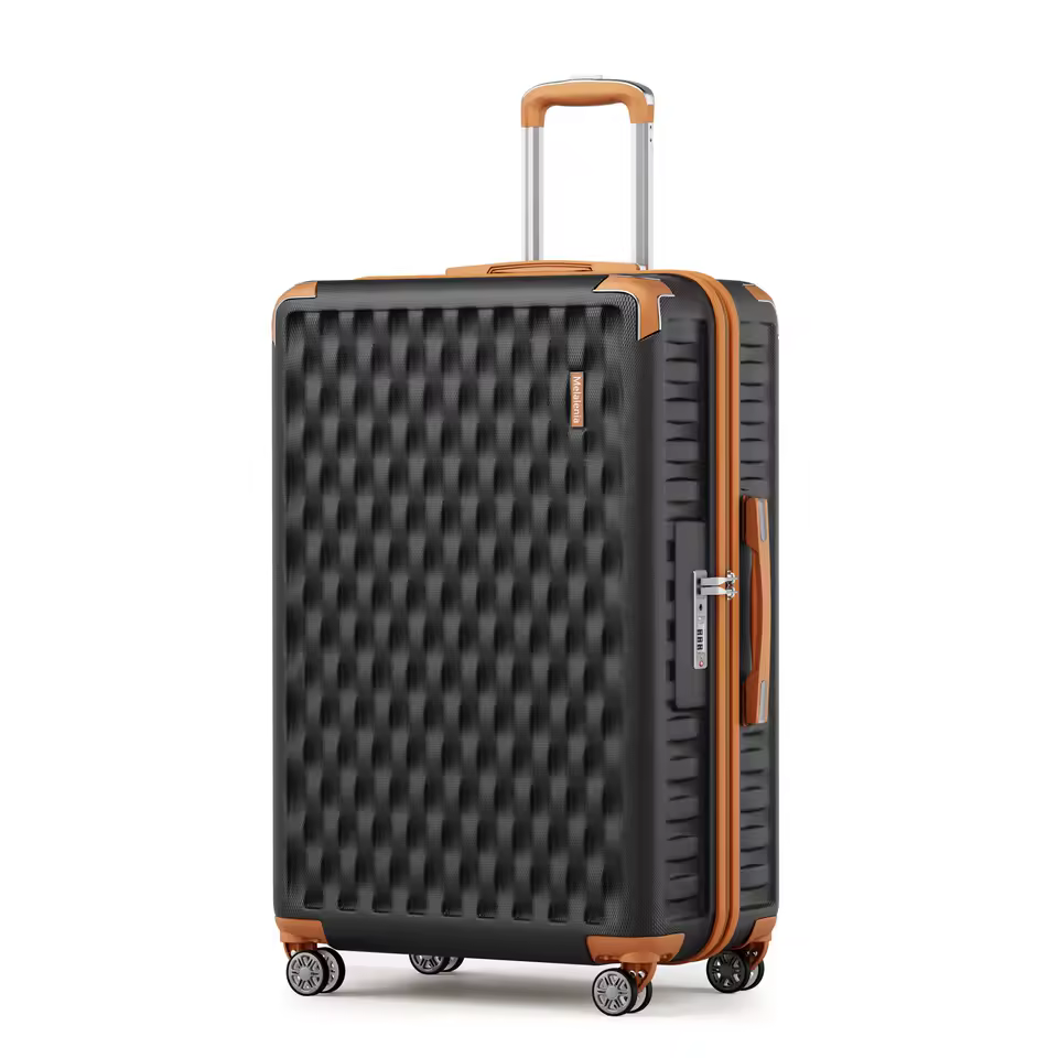 Melalenia Luggage, Hard Shell ABS Suitcase