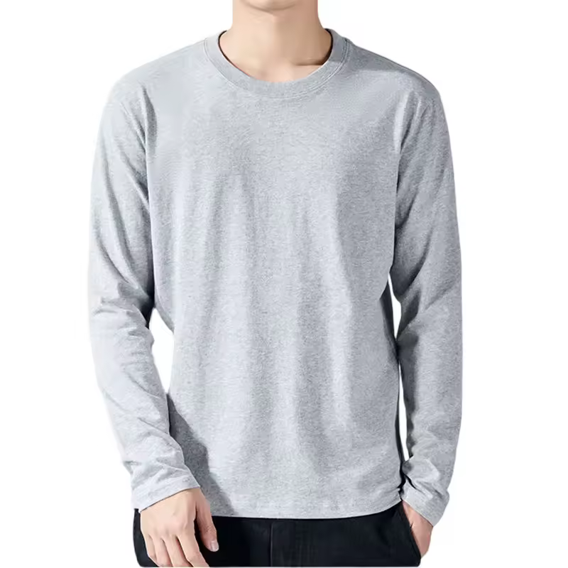 T Shirt For Men Cotton Long Sleeve 