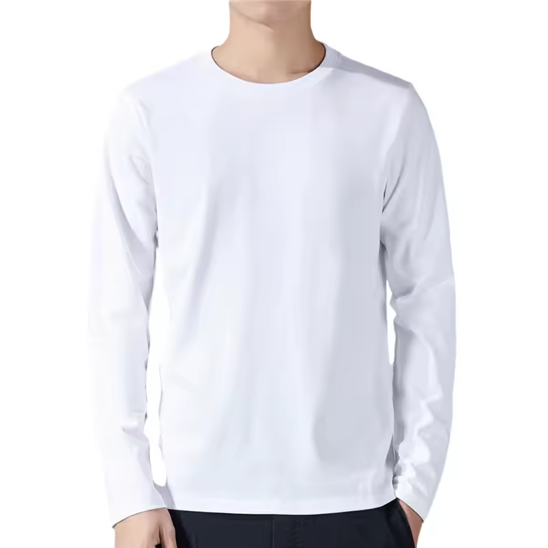 T Shirt For Men Cotton Long Sleeve 