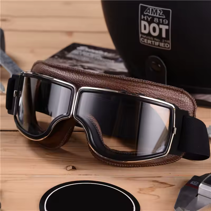 Windproof Motorcycle Helmet Glasses 