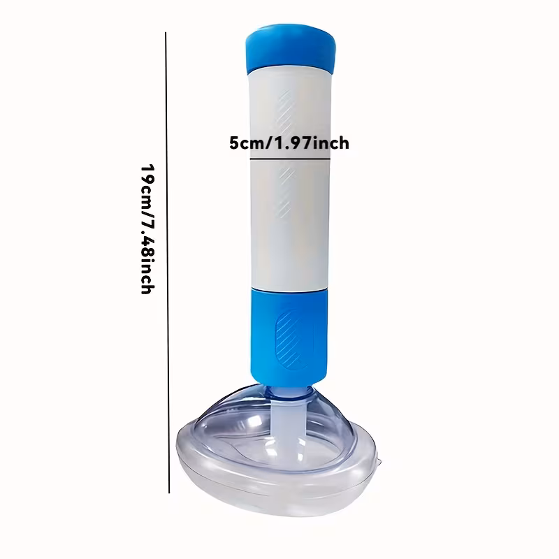 First aid choking kit.