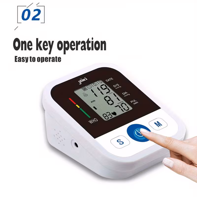 Upper arm blood pressure monitor