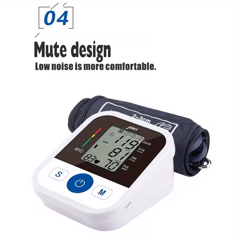 Upper arm blood pressure monitor