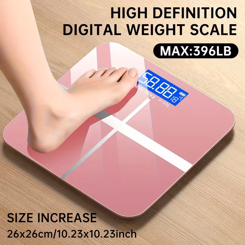 Digital bathroom scale