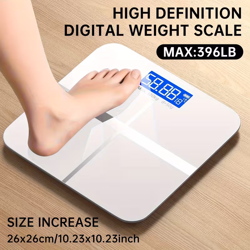 Digital bathroom scale