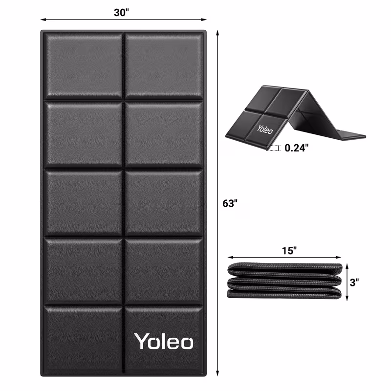 Treadmill mat