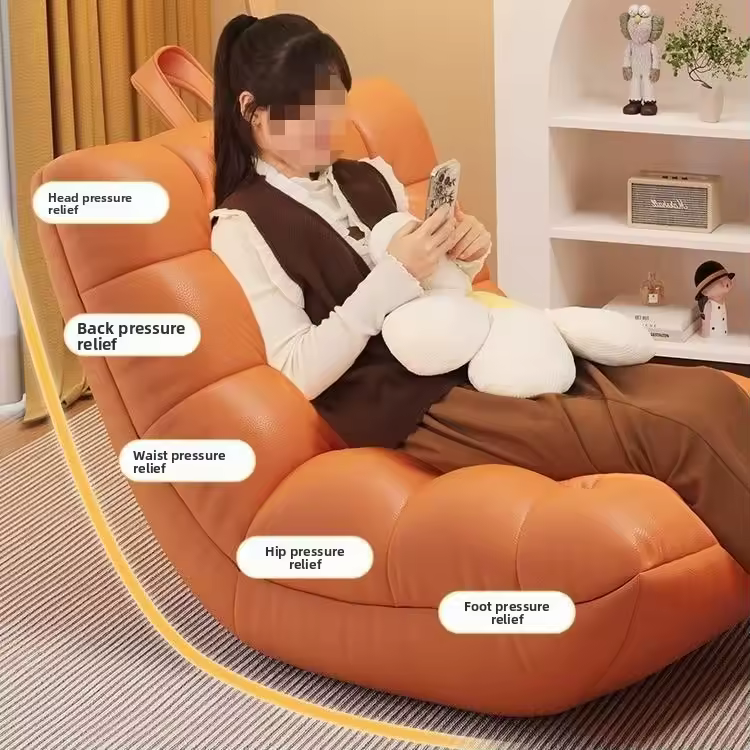 Caterpillar lazy folding sofa chair