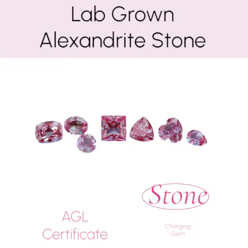 Lab Grown Alexandrite Stone